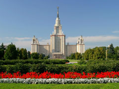 The Main Building of Moscow State University